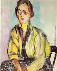 I just want to look like a pretty schoolgirl.: Uma Estudante Di Anita Malfatti Von Anita Malfatti Olgemalde Reproduktion