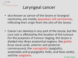 What are symptoms of laryngeal cancer? Malignant Neoplasm Of Larynx Ppt Download