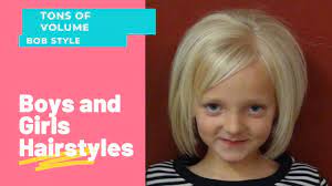 One of the cute haircuts for girls, this rounded bob hairstyle nicely covers the hair from all sides and is one of the cool short hairstyles for little girls. Short Haircuts For Little Girl Hairstyles Youtube