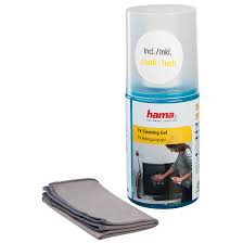 A soft, microfiber cloth is typically all you need to clean an lcd tv screen (but small amounts of water are fine, too). 00049645 Hama Tv Cleaning Gel 200 Ml Cloth Included Hama Com