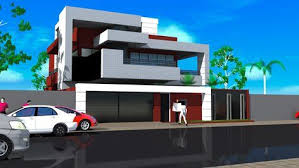 Projet De Construction D Une Villa A Dakar Au Senegal Albert Kwessi In 2020 Modern House Exterior House Design Modern House
