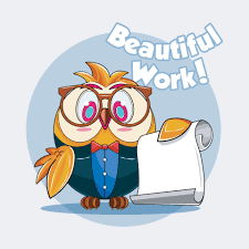Owl Teacher. Cute owl with spirit vector illustration free download  16210990 Vector Art at Vecteezy