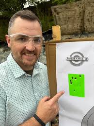 I had the weather and pleasure to shoot outside. I think i am getting  better at sight acquisition, target transfer, shooting