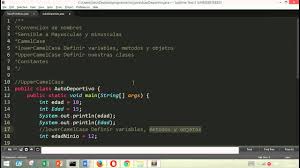 This allows you to convert characters in a string to lower case using the given locale (such as: Tutorial Java Desde Cero 5 Convenciones Camelcase Y Constantes Youtube