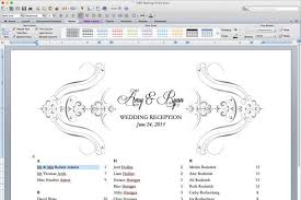 free printable wedding reception templates seating chart