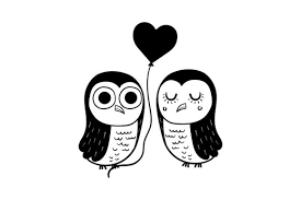 Owl always love you , owl painting,original hand painting on window screen, repurpose frame owl always love you | lovesvg.com. Lover Owls Svg Cut File By Creative Fabrica Crafts Creative Fabrica