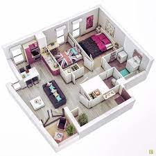 Floorplanner is the easiest way to create floor plans. 3d Model 3d House Plans Vr Ar Low Poly
