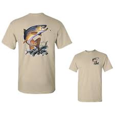 brown trout fish lake river fishing freshwater tee t shirt new