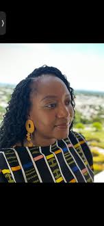 Abstract Earrings, Polymer Clay Earrings, Statement Earrings,  Hypoallergenic Earrings, Handmade Earrings, Cobalt Blue Earrings