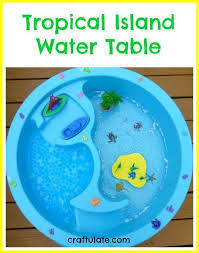 Tropical Island Water Table Water Table Ocean Activities Preschool Water Theme Preschool