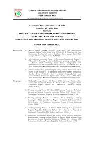 Check spelling or type a new query. Sk Pengurus Bumdes Pemerintah Desa Seteluk Atas