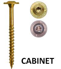What are the best screws for installing kitchen cabinets, which cabinet fasteners should you avoid? Grk Fasteners Fin Trim Finishing Screws Mudge Fasteners