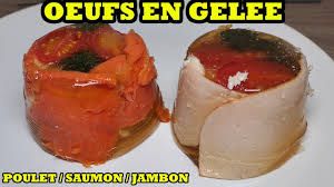 Séparer soigneusement les jaunes des blancs d'oeufs en prenant. Oeufs En Gelee Poche Mollet Recette Jambon Poulet Saumon Egg Recipe In Jelly Calf Youtube