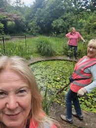 Last visit to the Gardens till February, paths and Rose Garden cleared up,  thanks to John and Martin and tagged members ❤🌳🍃🍂🍁🌻🌲