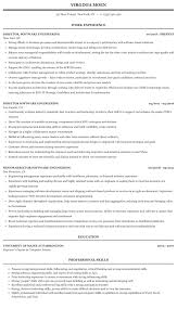 director, software engineering resume