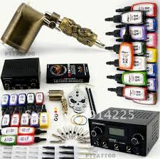 This kit has just one machine, but versatile enough that you can use it as a shader or a liner. Professional Complete Tattoo Kit 1 Rotary Tattoo Machine Dual Digital Tattoo Power Supply Free Shipping Tattoo Machine And Power Supply Supply Logictattoo And Body Piercing Supplies Aliexpress