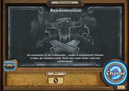 Earn 1 saviors of uldum card pack the first time you defeat 4 bosses beat all 8 bosses to earn the ragnaros card back all com. Tavern Brawl 67 Randomonium Wowhead News