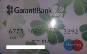Forma in care activeaza in romania: Bank Card Garanti Bank 24 Garantibank 24 Romania Col Ro Ms 0030 04