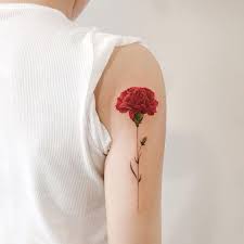 Vergessen Sie Ihr Sternzeichen Diese Wunderschonen Geburtsblumen Tattoos Sind So Viel Flowertattoos Nelke Tattoo Geburt Blume Tatowierungen Muster Tattoos
