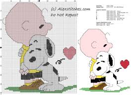 Due to the nature of instant downloadable products, refunds will not be given after purchase. Free Cross Stitch Pattern Snoopy Hug Charlie Brown Free Cross Stitch Patterns By Alex Cross Stitch Cross Stitch Patterns Cross Stitch Freebies