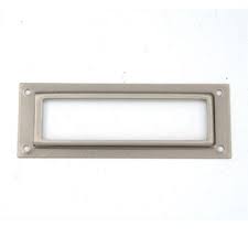 Revive an antique file cabinet or distinguish your own cabinet drawers with restorers label holder drawer pull mounting hardware included. Label Holders Bin Labels Drawer Labels For Sale Van Dyke S Restorers
