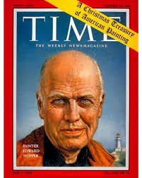 On this day in 1956, Edward Hopper was