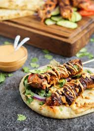 Hellonaan Grilled Chicken Naan Wraps With Roasted Red Pepper Tahini Sauce Wrap Recipes Grilled Chicken Naan