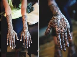 An Indian Wedding Henna With Her Husbands Name On Her Palm South Asian Bride Magazine Henna Designs Mehendi Designs