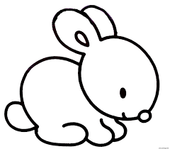 Le lapin fait parti des grands classiques du dessin, et lorsque l'on s'y prend de la bonne façon il est vraiment facile à dessiner. Coloriage Lapin Facile Simple Enfant Dessin Lapin A Imprimer