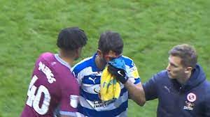 Reading striker nelson oliveira's wife has called for tyrone mings to be handed a lengthy ban after he was left with a gruesome gash on his forehead. Ref Watch Dermot Gallagher Ponders Whether Tyrone Mings Deliberately Stamped On Nelson Oliveira Football News Sky Sports