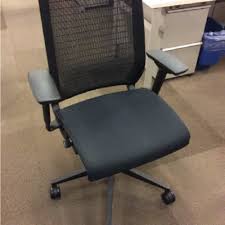 Used Steelcase Think Chair Black Fabric Steelcase Think Chair Steelcase Think Office Furniture Solutions