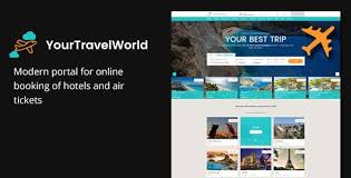 Air Ticket Website Templates From Themeforest