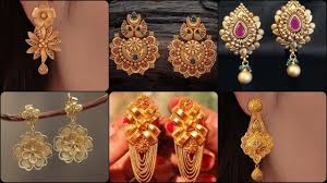 Gold daily wear earrings designed especially for it. Gold Earrings Designs For Daily Use Daily Wear Gold Earrings Designs Gold Earrings Design 2019 Gold Earrings Designs Designer Earrings Gold Bridal Earrings