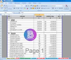 Rab rumah type 45 excel 2020 : File Hitung Rab Rumah File Dwg Autocad Terbaru 2021 Betantt Com