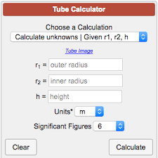 tube calculator