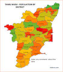 Tamil nadu map by googlemaps engine. Tamil Nadu Heat Map By District Free Excel Template Indzara