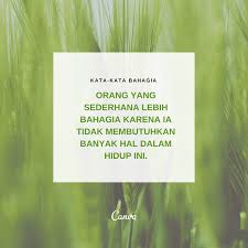 Seberat apapun beban masalah yang kamu hadapi saat ini, percayalah bahwa. Kata Kata Bahagia Buatmu Tersenyum Dengan Gambar Canva