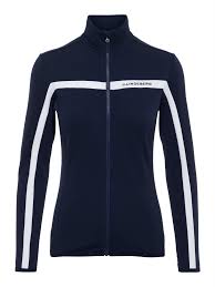 J Lindeberg Jarvis Fieldsensor Ladies Golf Jacket Navy