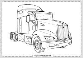Dibujos De Camiones Grandes Colorear Rincon Dibujos Camion Dibujo Llantas De Camiones Camiones De Transporte