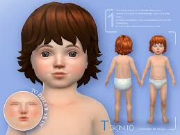 Sims 4 Cc S The Best Toddlers Skin By S Club The Sims Sims 4 Kleinkind Kleinkind Madchen