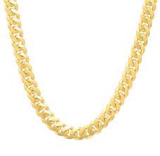 15 14k White Gold Miami Cuban Link Png Miami Cuban Link Gold Cuban Link
