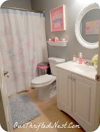 Guest Bathroom Makeover Girl Bathrooms Girl Bathroom Decor Gray Bathroom Decor