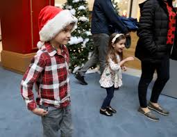 Quiet time with Santa