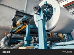 Sheared edges are not galvanized and can be treated with a cold galvanizing paint to maintain protection if desired. Roll Galvanized Steel Image Photo Free Trial Bigstock