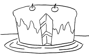 O vôo do gato na bola. 12 Desenhos De Bolo De Aniversario Para Colorir E Imprimir Online Cursos Gratuitos