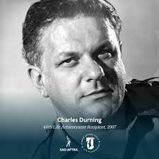 It's safe to say that Charles Durning had the "finest ideals of the acting  profession." As our 44th SAG Life Achievement Award recipient, the late  actor was a powerhouse from stage to
