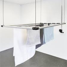His rack is made of stainless steel to ensure that it lasts for many years without rusting. Hills 14m Premium Ceiling Airer Bunnings Warehouse Bathroom Remodel Designs Clothes Line Indoor Airers