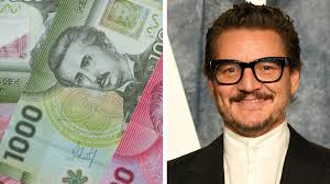 Reemplazará a Ignacio Carrera Pinto? Artista dibujó a Pedro Pascal en un  billete de mil pesos