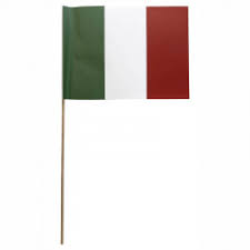Red and white were considered as the colors of milan, while green was referred for the milanese civic guard uniforms. Flagga Pa Trapinne Italien I Kop Flagga Pa