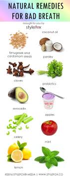 Natural Remedies For Getting Rid Of Bad Breath Halitosis Remedies Bad Breath Cure Bad Breath